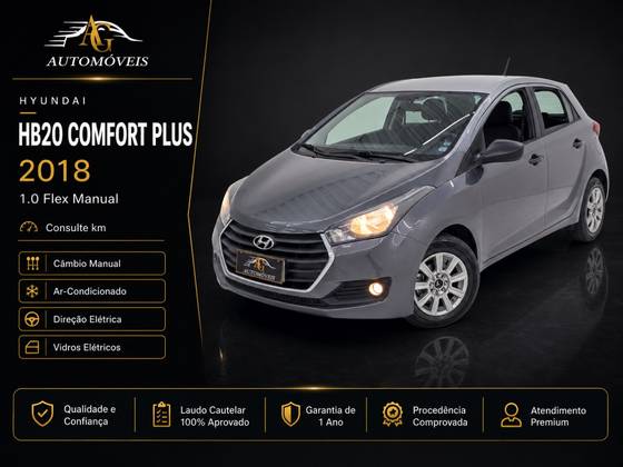 HYUNDAI HB20 1.0 COMFORT PLUS 12V FLEX 4P MANUAL HYUNDAI HB20 1.0 COMFORT PLUS 12V FLEX 4P MANUAL